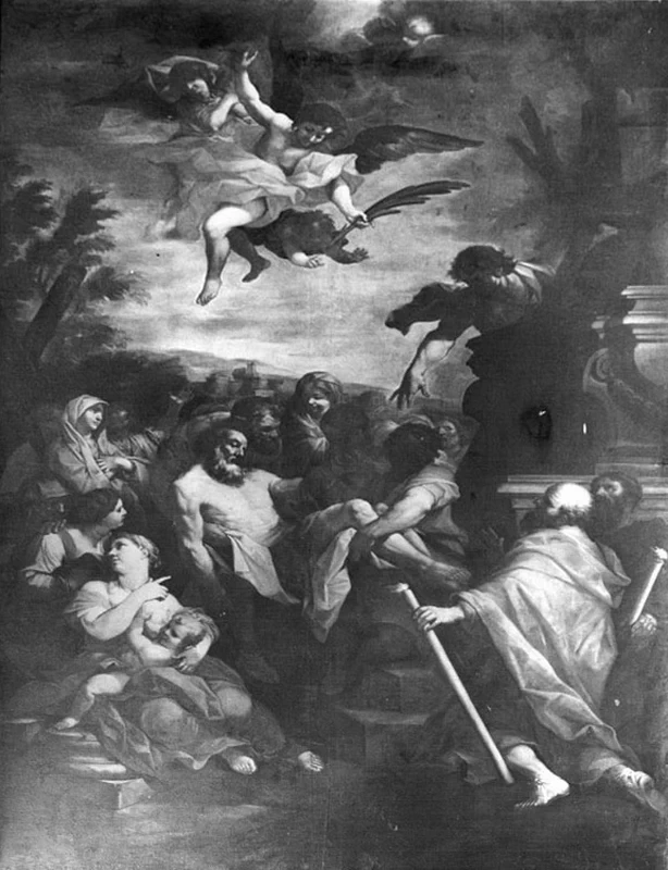 Sepoltura di Sant'Andrea - Basilica di s. Andrea delle Fratte, Roma